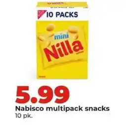 Hy-Vee Nabisco multipack snacks offer