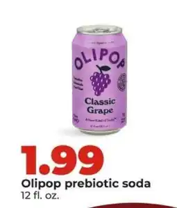 Hy-Vee Olipop Prebiotic Soda offer