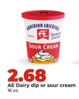 Hy-Vee AE Dairy dip or sour cream offer