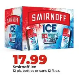 Hy-Vee Smirnoff Ice offer