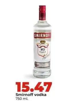 Hy-Vee Smirnoff Vodka offer