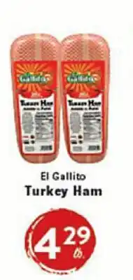 Rio Valley Market El Gallito Turkey Ham offer
