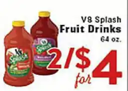 Rio Valley Market V8 Splash Fruit Drinks offer