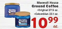 Rio Valley Market Maxwell House Ground Coffee offer
