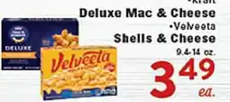 Rio Valley Market Kraft Deluxe Mac & Cheese • Velveeta Shells & Cheese offer