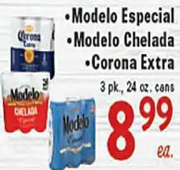 Rio Valley Market •Modelo Especial •Modelo Chelada •Corona Extra offer