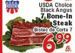 Rio Valley Market USDA Choice Black Angus 7 Bone-In Steak offer