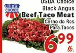 Rio Valley Market USDA Choice Black Angus Beef Taco Meat offer
