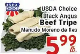 Rio Valley Market USDA Choice Black Angus Beef Tripe offer
