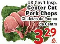 Rio Valley Market US Gov't Insp. Center Cut Pork Chops offer