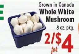 Rio Valley Market Grown in Canada Whole White Mushroom offer