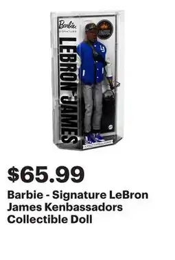 Best Buy Barbie - Signature LeBron James Kenbassadors Collectible Doll offer