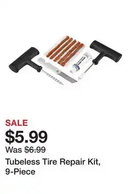 Harbor Freight Tools Tubeless Tire Repair Kit, 9-Piece offer