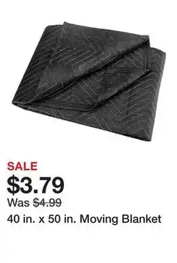 Harbor Freight Tools 40 in. x 50 in. Moving Blanket offer