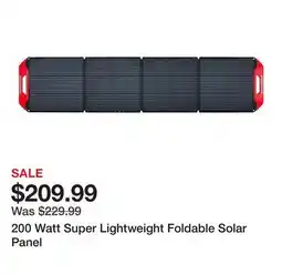 Harbor Freight Tools 200 Watt Super Lightweight Foldable Solar Panel offer