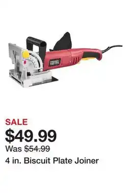 Harbor Freight Tools 4 in. Biscuit Plate Joiner offer