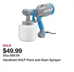 Harbor Freight Tools Handheld HVLP Paint and Stain Sprayer offer