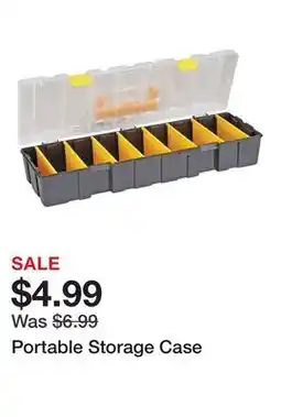 Harbor Freight Tools Portable Storage Case offer