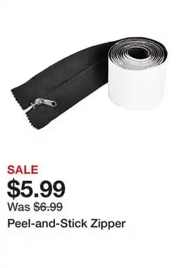Harbor Freight Tools Peel-and-Stick Zipper offer