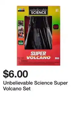 Five Below Unbelievable Science Super Volcano Set offer