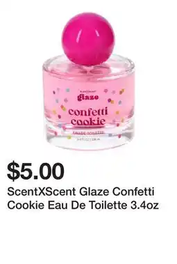 Five Below ScentXScent Glaze Confetti Cookie Eau De Toilette 3.4oz offer
