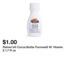 Five Below Palmer's Cocoa Butter Formula W. Vitamin E 1.7 Fl oz offer