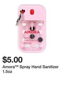 Five Below Amora Spray Hand Sanitizer 1.5oz offer
