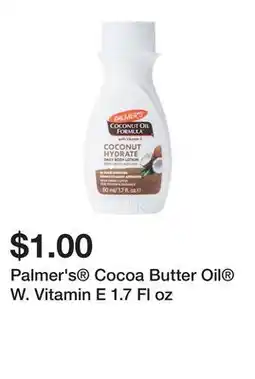 Five Below Palmer's Cocoa Butter Oil W. Vitamin E 1.7 Fl oz offer