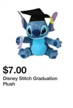 Five Below Disney Stitch Graduation Plush offer