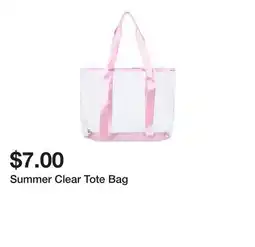 Five Below Summer Clear Tote Bag offer