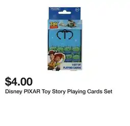 Five Below Disney PIXAR Toy Story Playing Cards Set offer