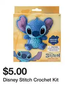 Five Below Disney Stitch Crochet Kit offer
