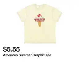 Five Below American Summer Graphic Tee offer