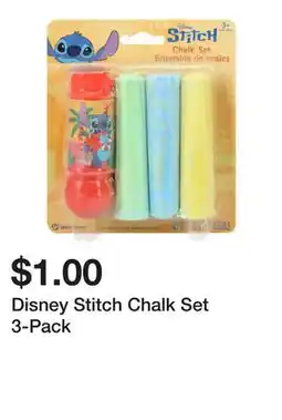 Five Below Disney Stitch Chalk Set 3-Pack offer