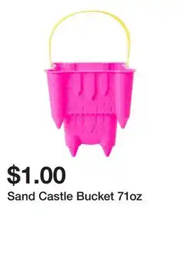 Five Below Sand Castle Bucket 71oz offer