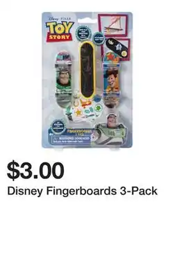 Five Below Disney Fingerboards 3-Pack offer
