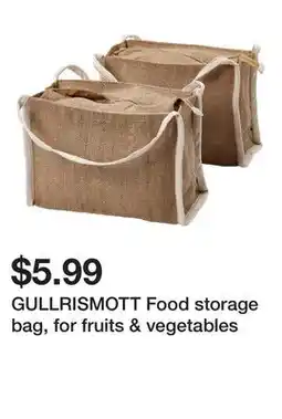 Ikea GULLRISMOTT Food storage bag, for fruits & vegetables offer