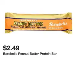 Wegmans Barebells Peanut Butter Protein Bar offer