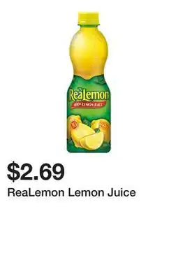 Wegmans ReaLemon Lemon Juice offer