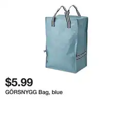 Ikea GÖRSNYGG Bag, blue offer