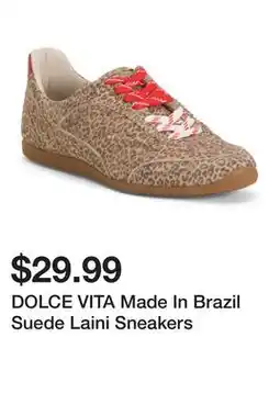 Marshalls DOLCE VITA Made In Brazil Suede Laini Sneakers offer