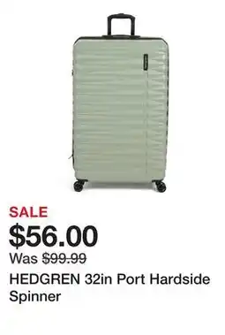 Marshalls HEDGREN 32in Port Hardside Spinner offer