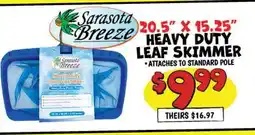 Ollie's 20.5 X 15.25 HEAVY DUTY LEAF SKIMMER offer