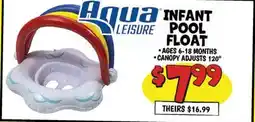 Ollie's INFANT POOL FLOAT offer
