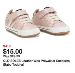 Marshalls OLD SOLES Leather Wos Prewalker Sneakers (Baby Toddler) offer