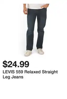 Marshalls LEVIS 559 Relaxed Straight Leg Jeans offer