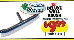 Ollie's 18 Sarasota DELUXE Breeze WALL BRUSH offer