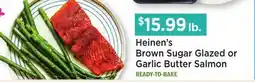 Heinen's Heinen's Brown Sugar Glazed or Garlic Butter Salmon offer