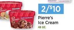 Heinen's Pierre's Ice Cream offer