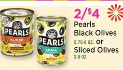Heinen's Pearls Black Olives 5.75-6 OZ. or Sliced Olives 3.8 OZ offer